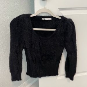Zara Puff Shoulder Sweater